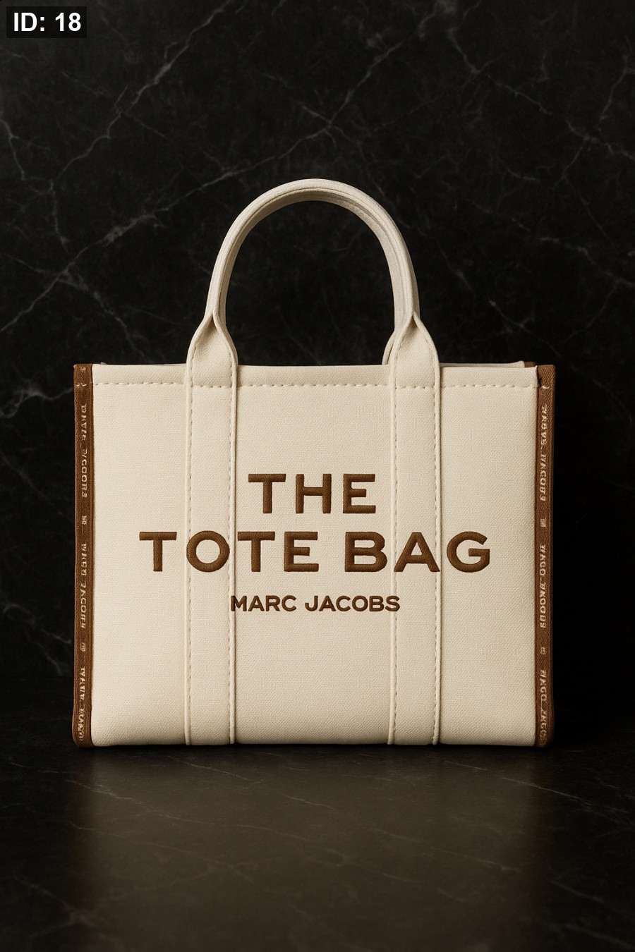 Off-White and Light Brown