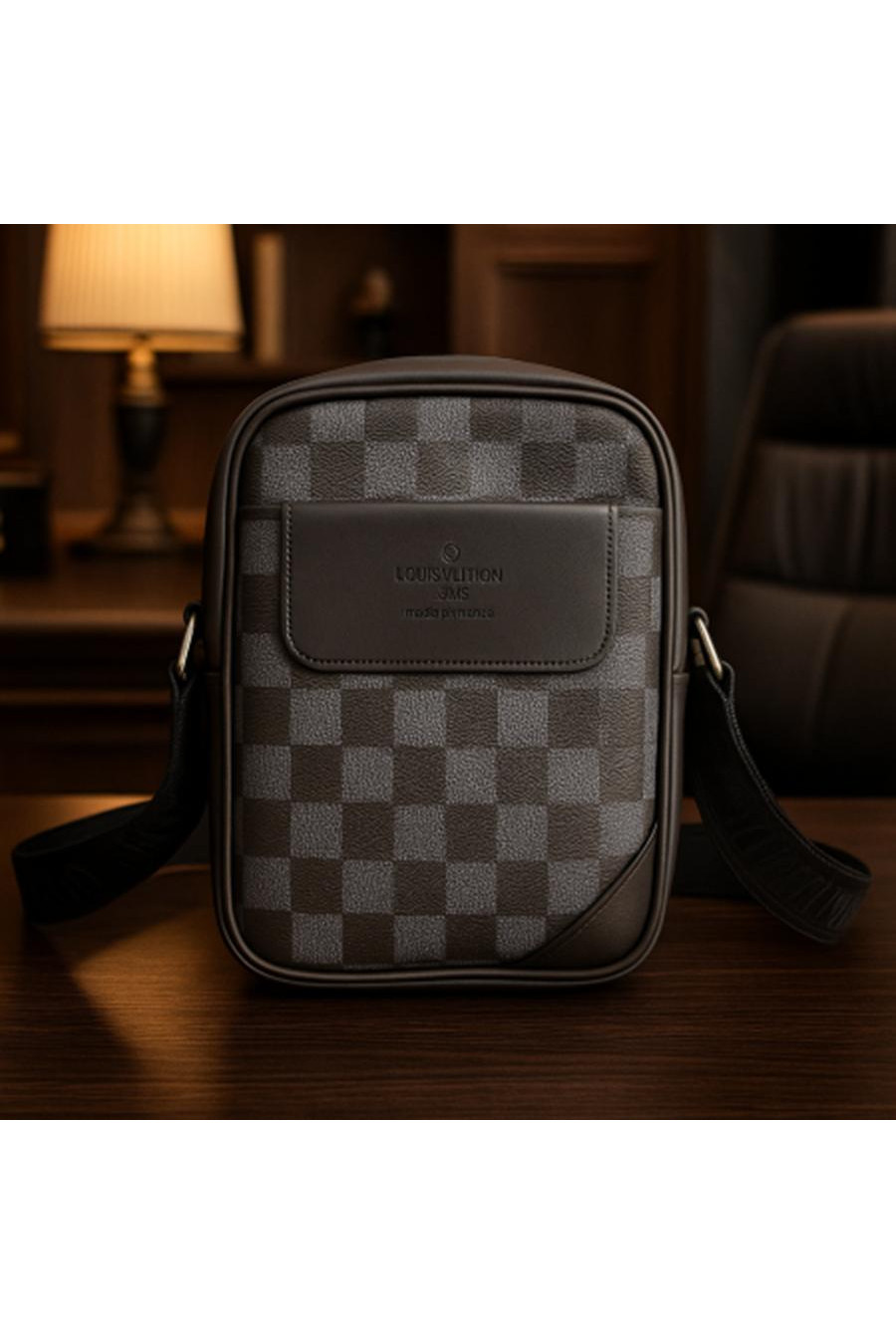 Black and white checkered