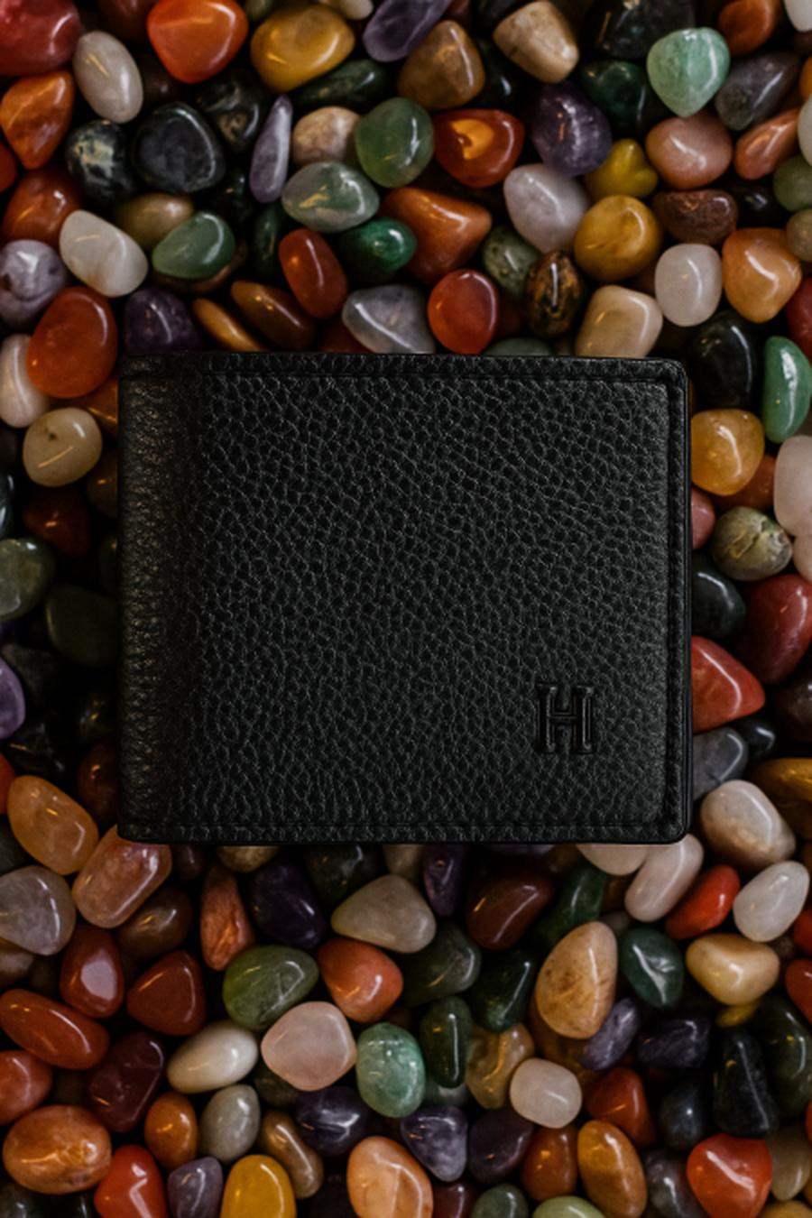 Black with black engraved logo