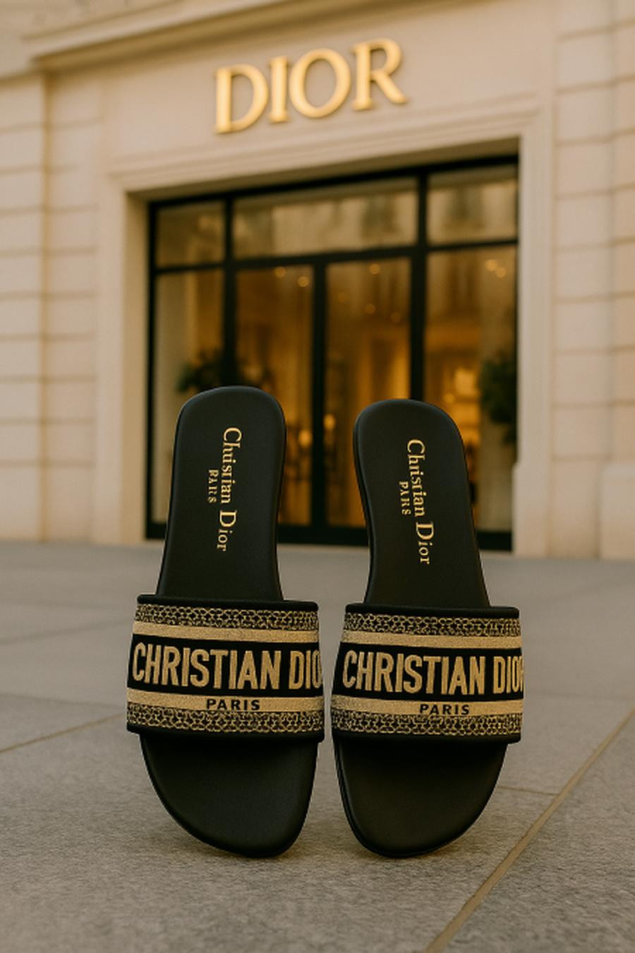 Christian Dior slippers
