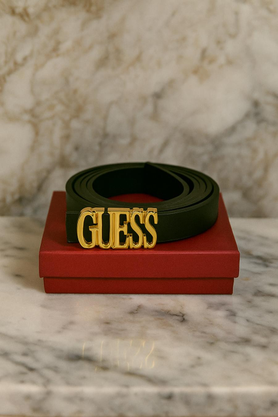 Guess slim belt
