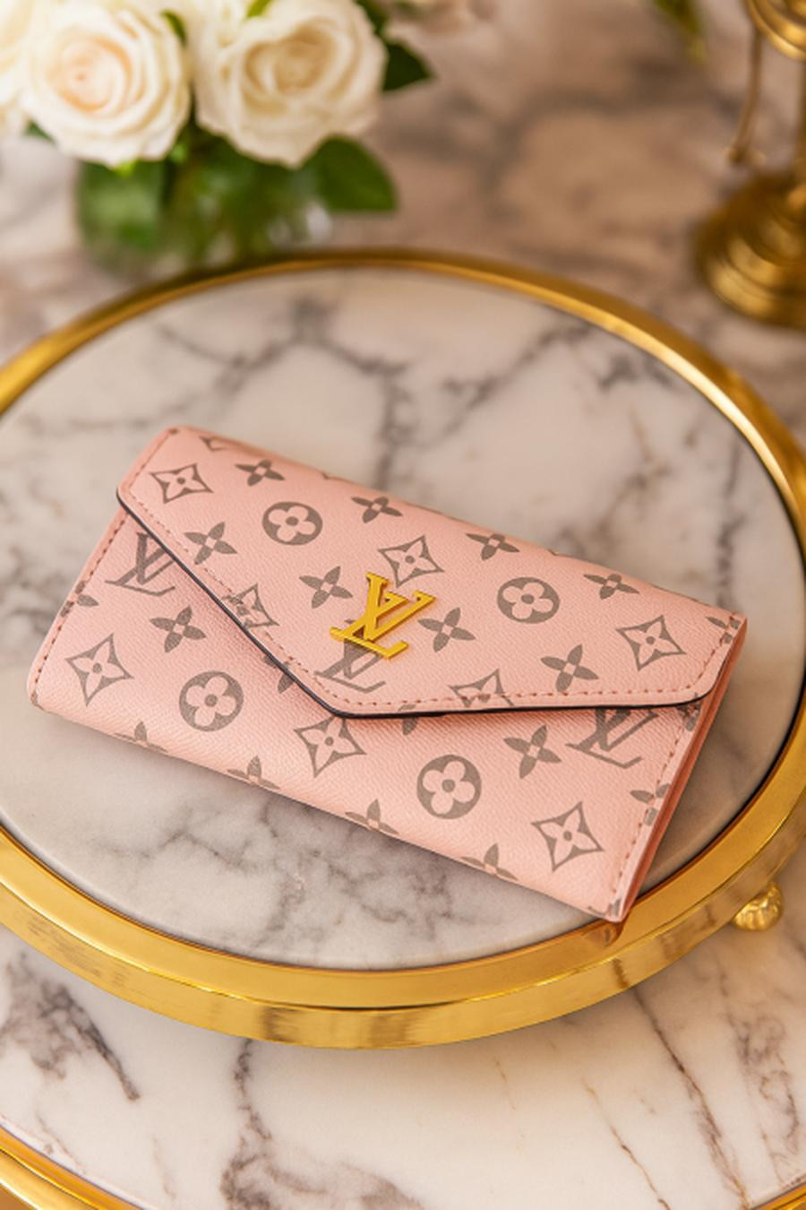 Pink LV logo