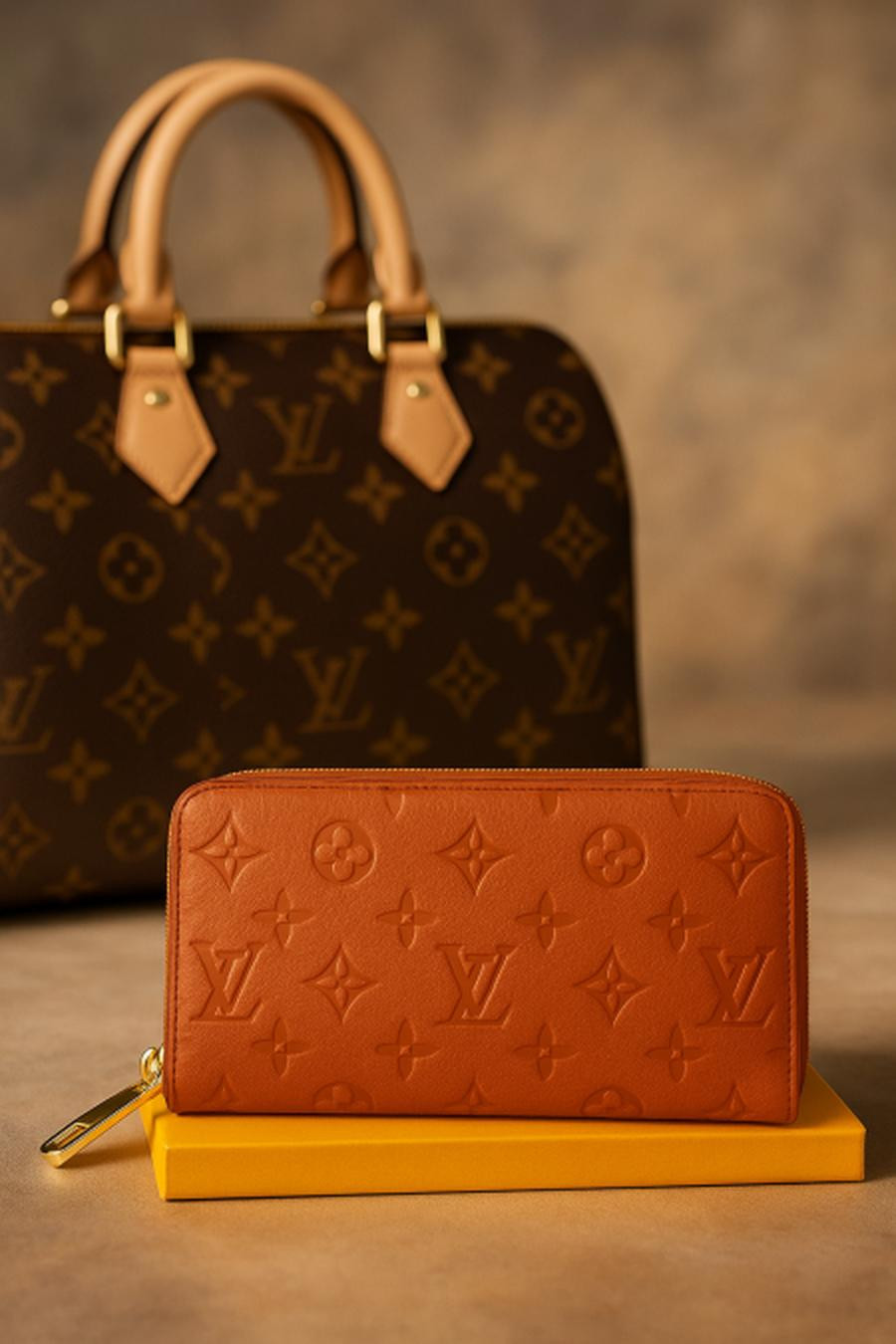 Dark honey (camel) skin