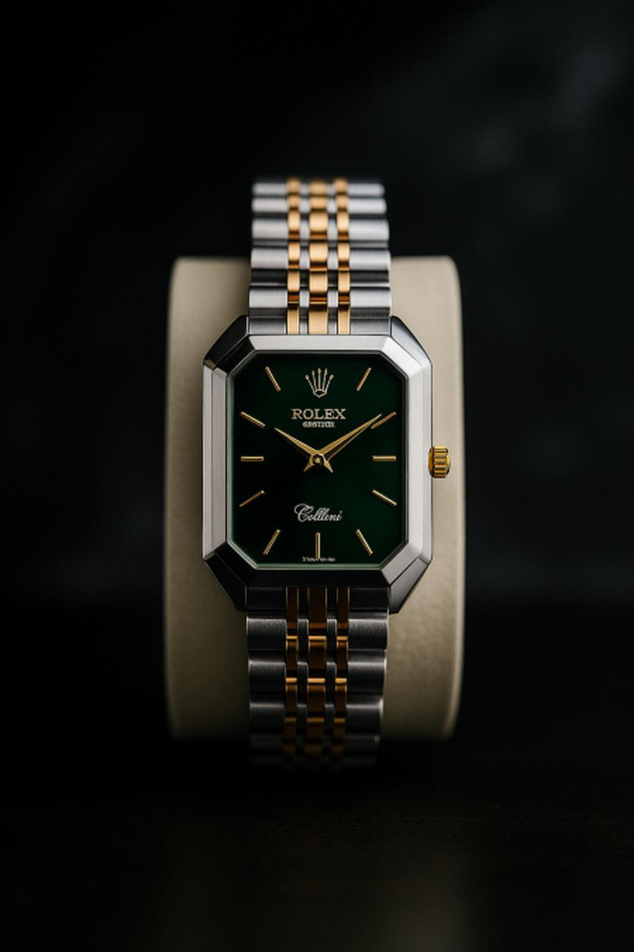 Rolex women's rectangular watch