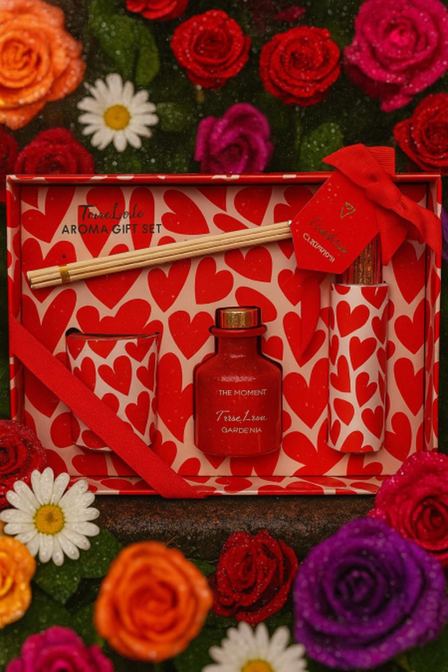 Gardenia perfume is a blend of white roses and warm notes of cardamom.