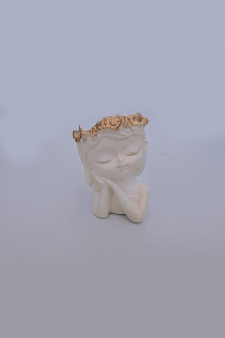 Handmade girl-shaped masterpiece