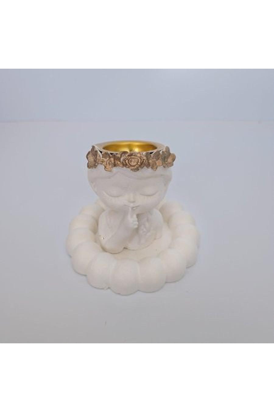 Incense burner in the shape of a girl