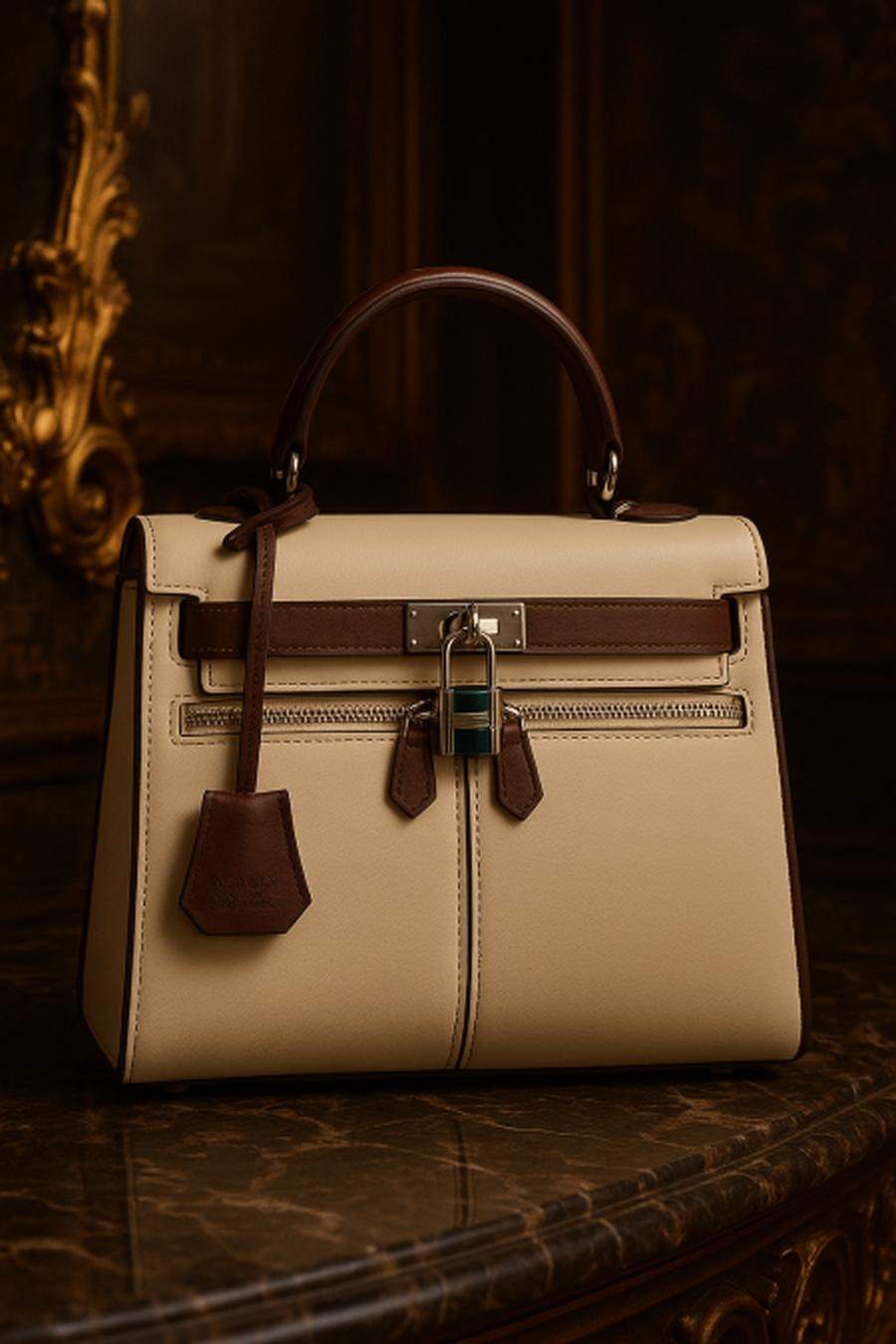 Hermes bag, base 28 cm