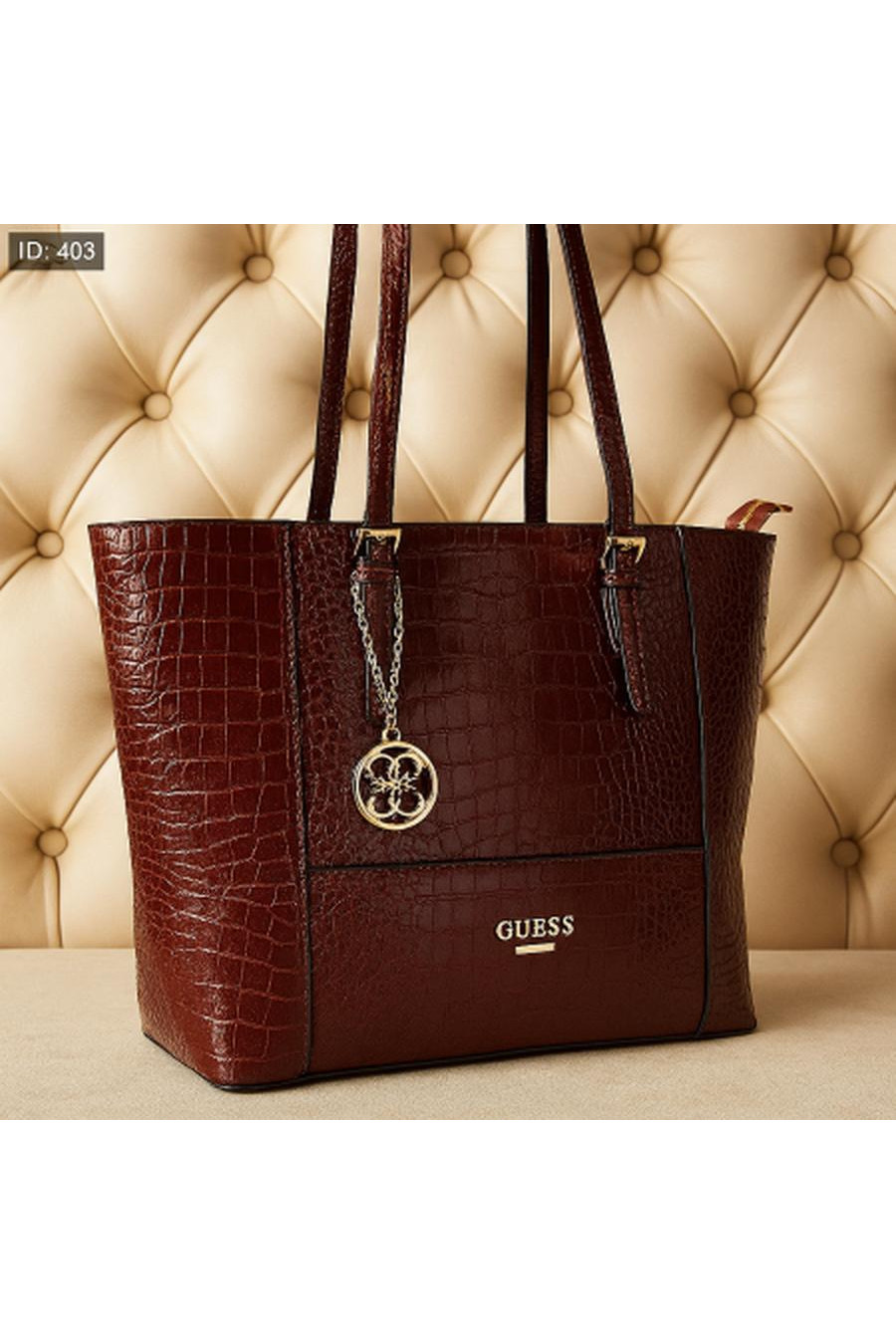 Guess bag, base 32 cm, height 30 cm