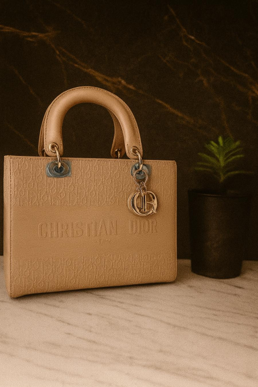 Dior bag, leather base, 32 cm, Master Quality