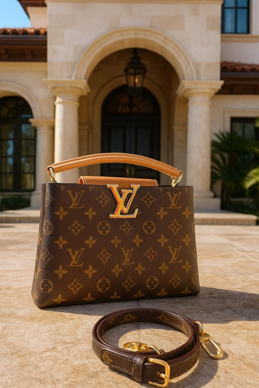 LV bag with box