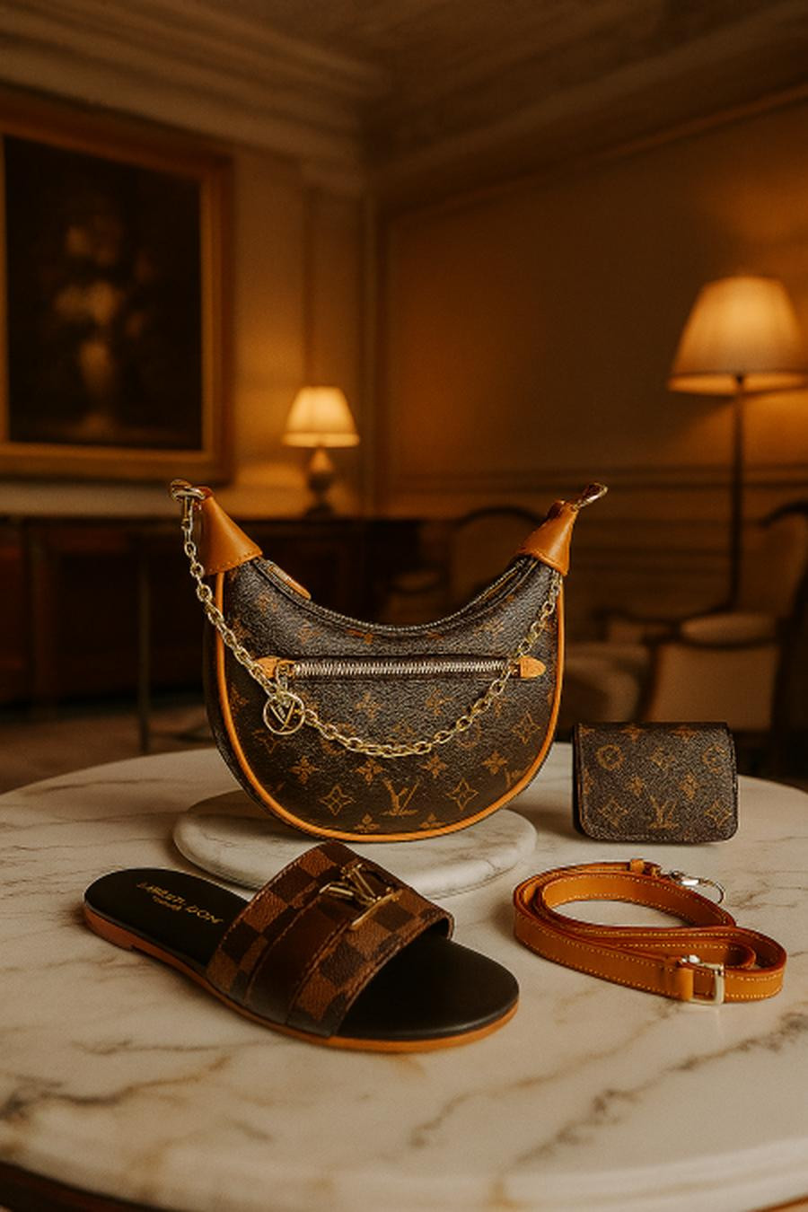 LV brand package consisting of 3 pieces