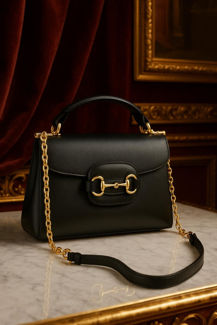 Gucci bag with box included