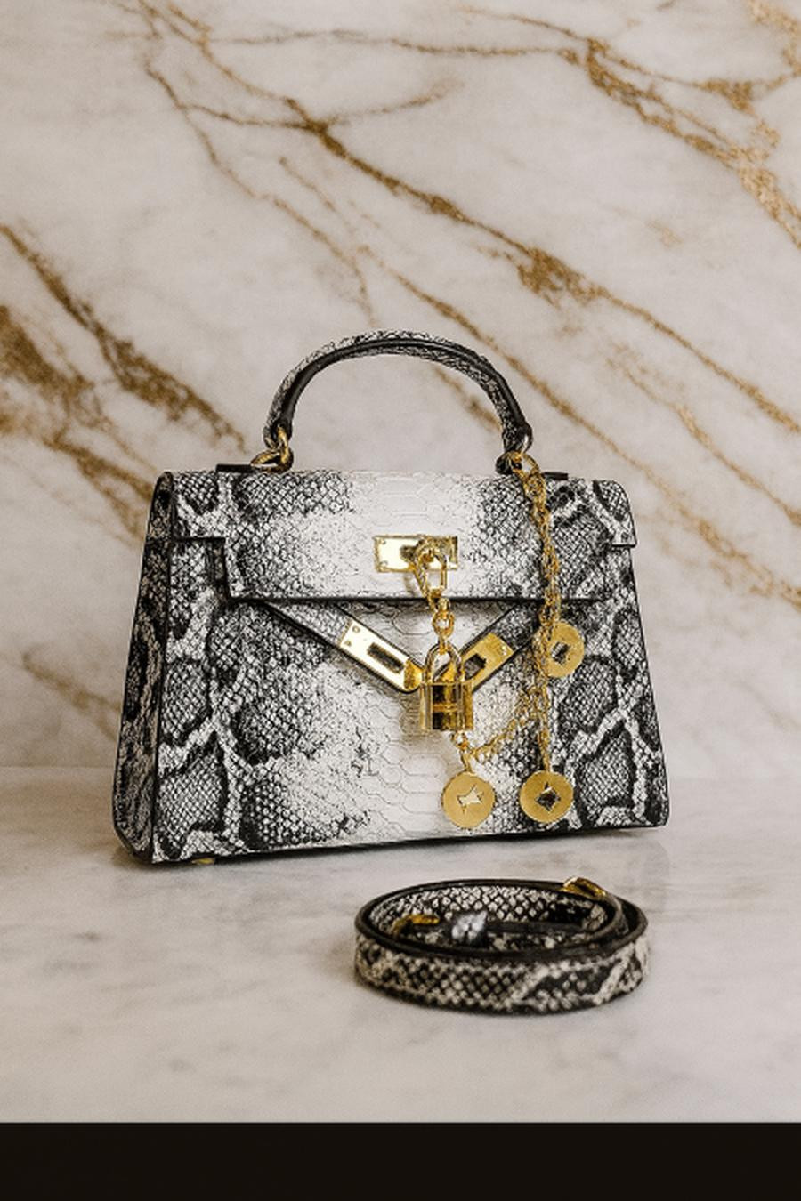 Mini Hermes bag with box included