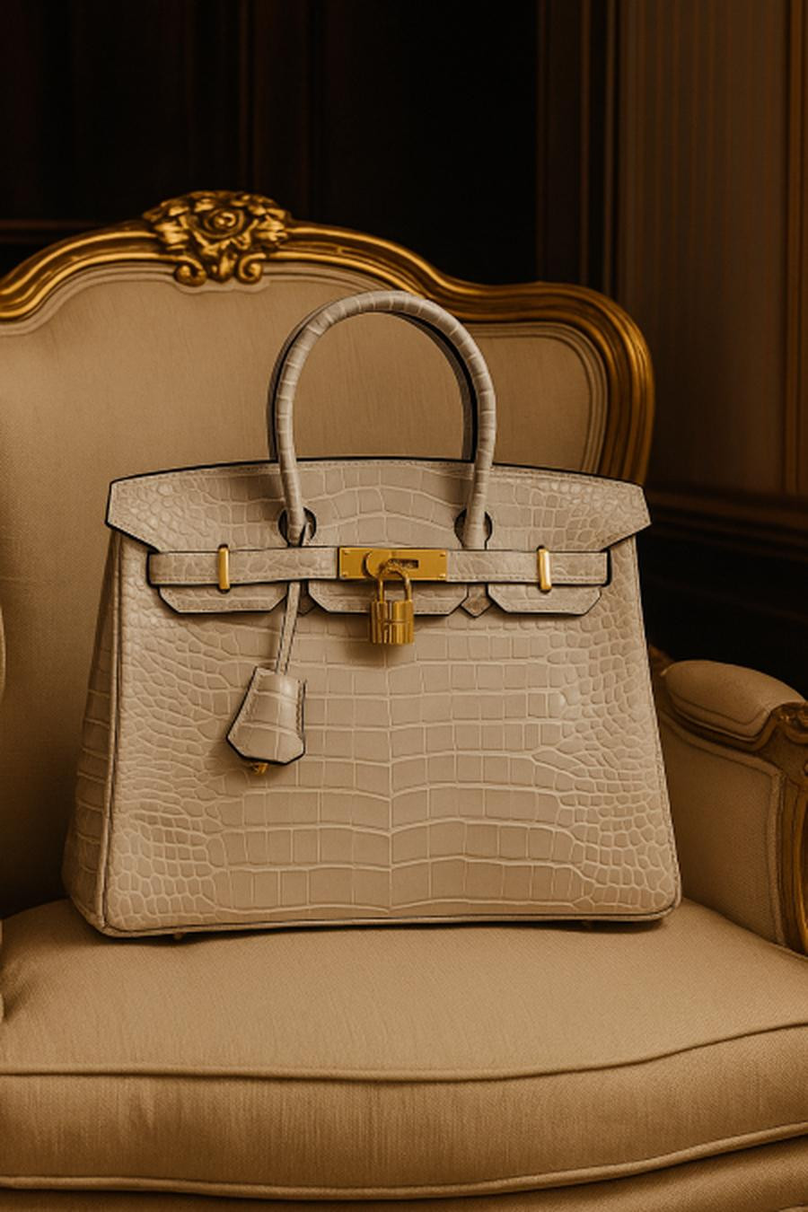 Hermes Birkin bag, base 30 cm