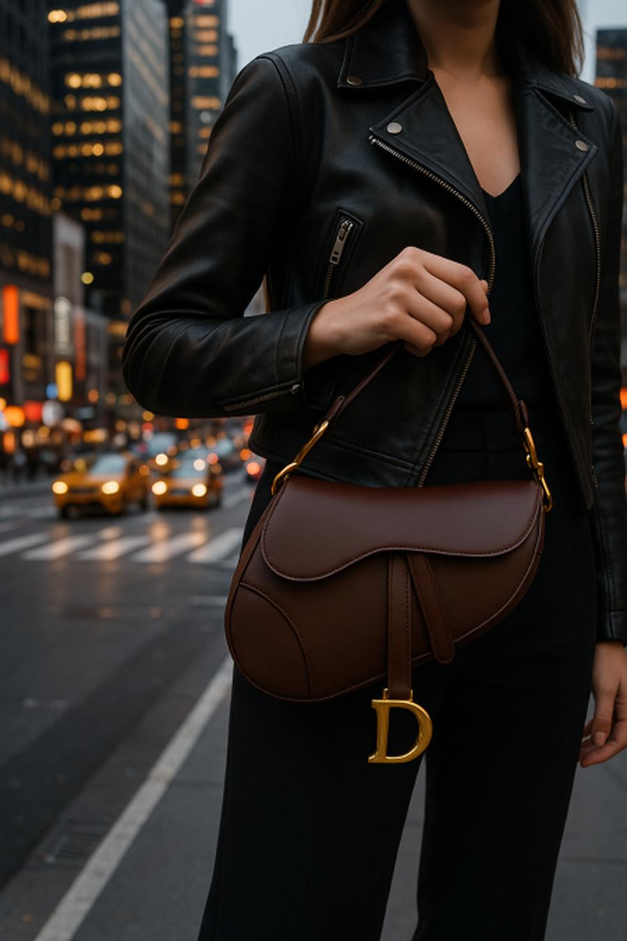 Dior saddle bag with box