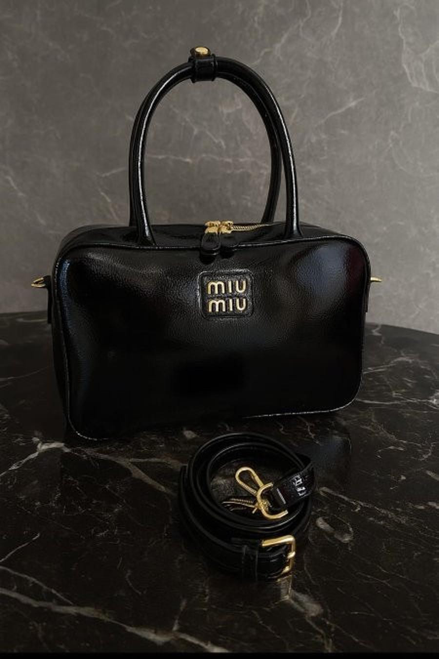 Miu Miu bag, base 25 cm, height 18 cm