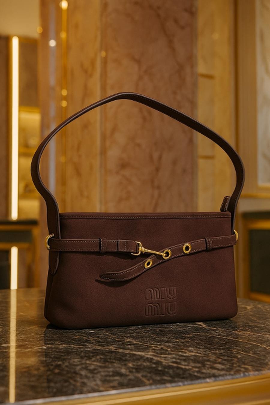 Miu Miu bag, base 29 cm