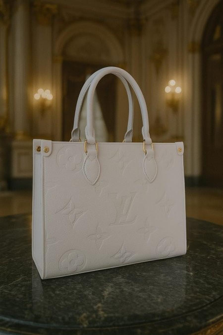 Lv brand bag, base 34 cm, height 25 cm