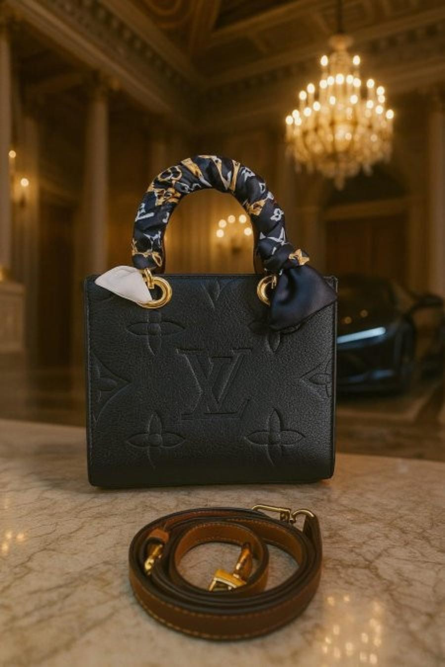 Lv brand bag, 20cm base, including box