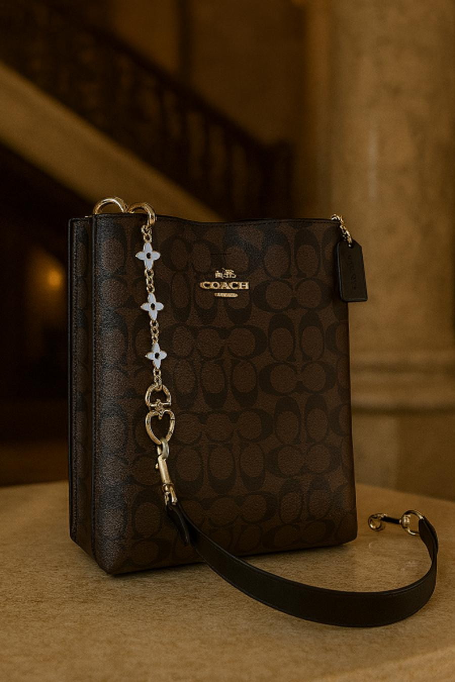 Coach bag with box included