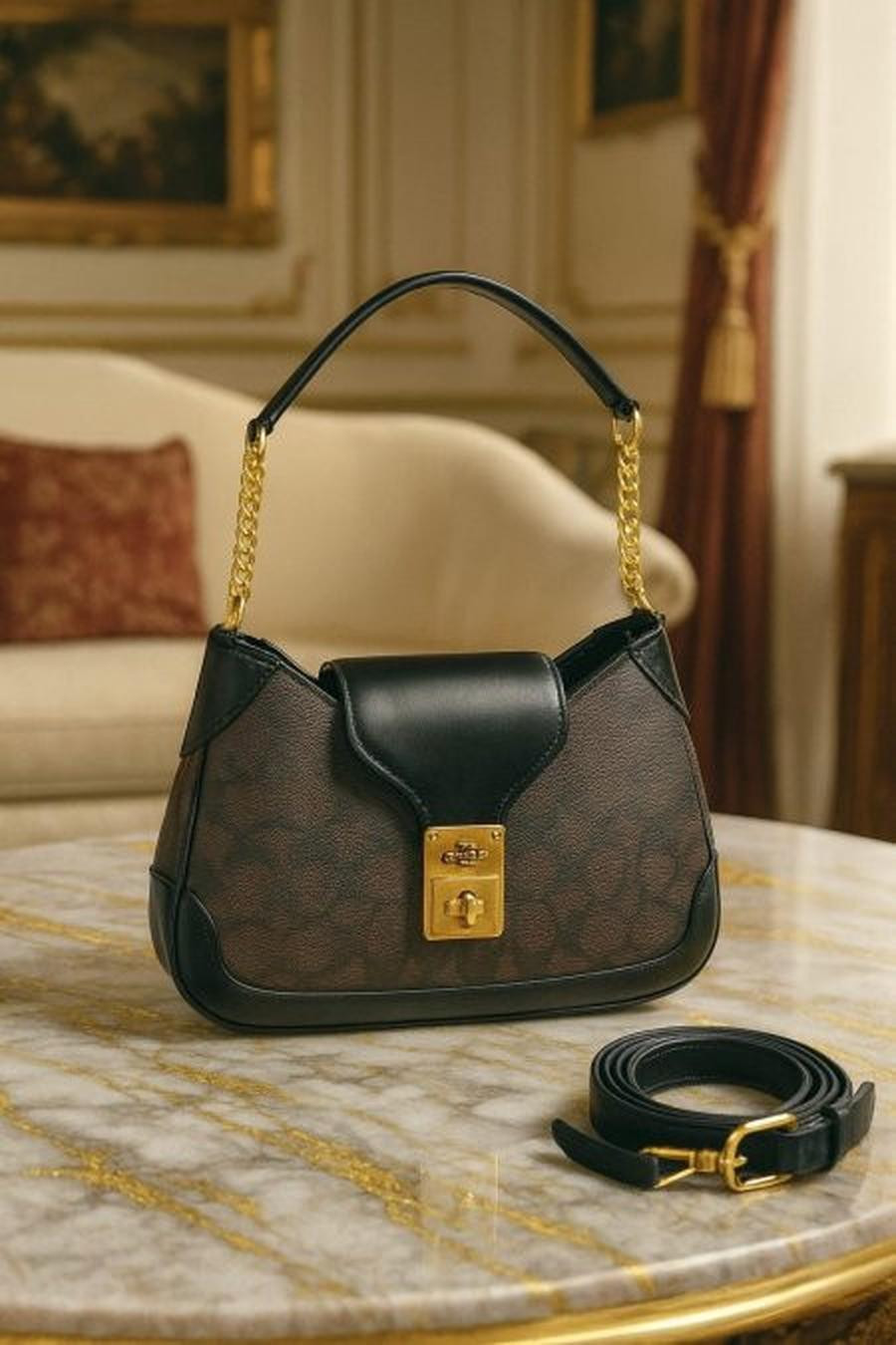 Coach bag with box included