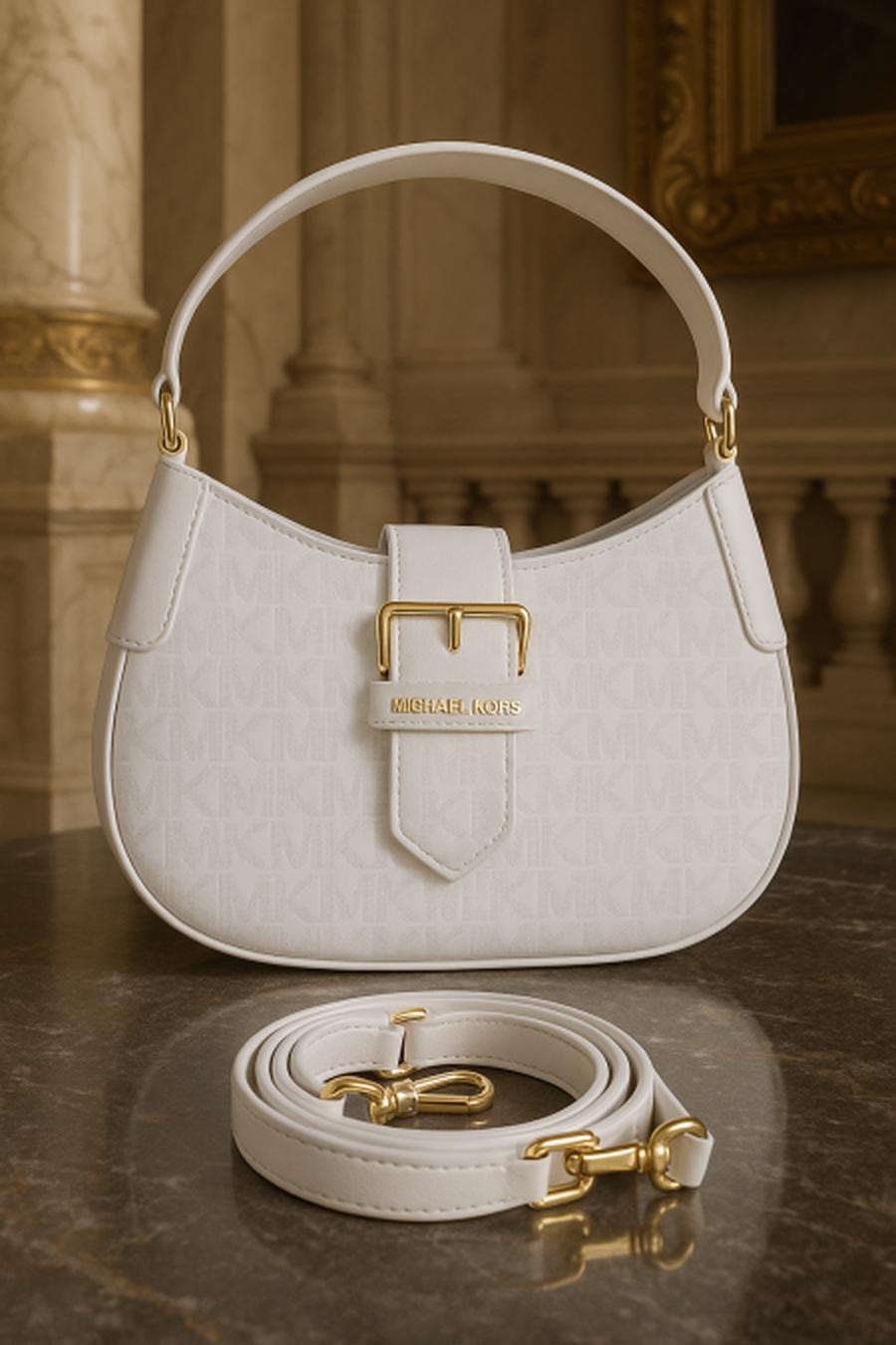 Michael Kors bag, base 26 cm, height 19 cm