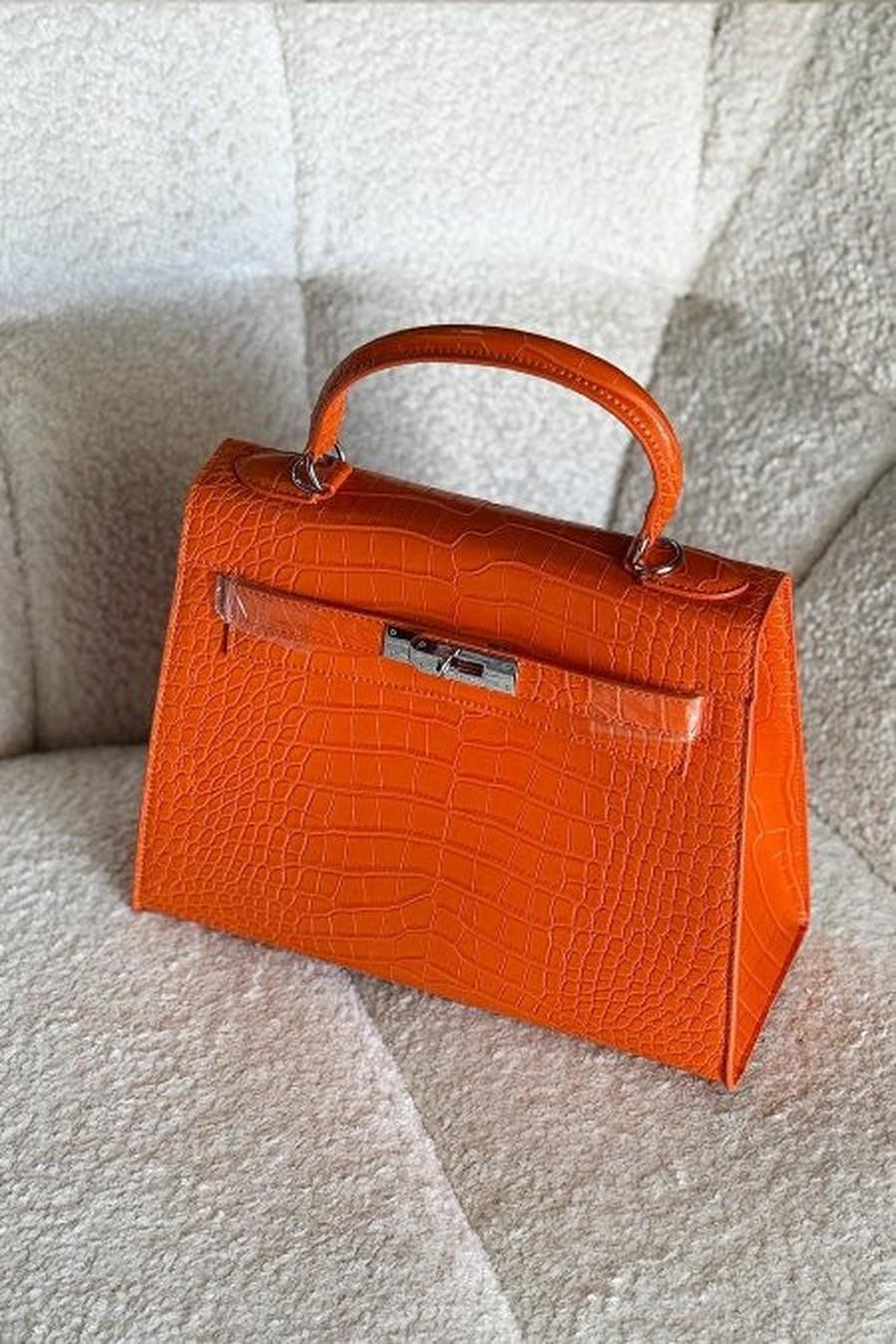 Bag - Hermes Kelly Crocodile Leather 28 CM