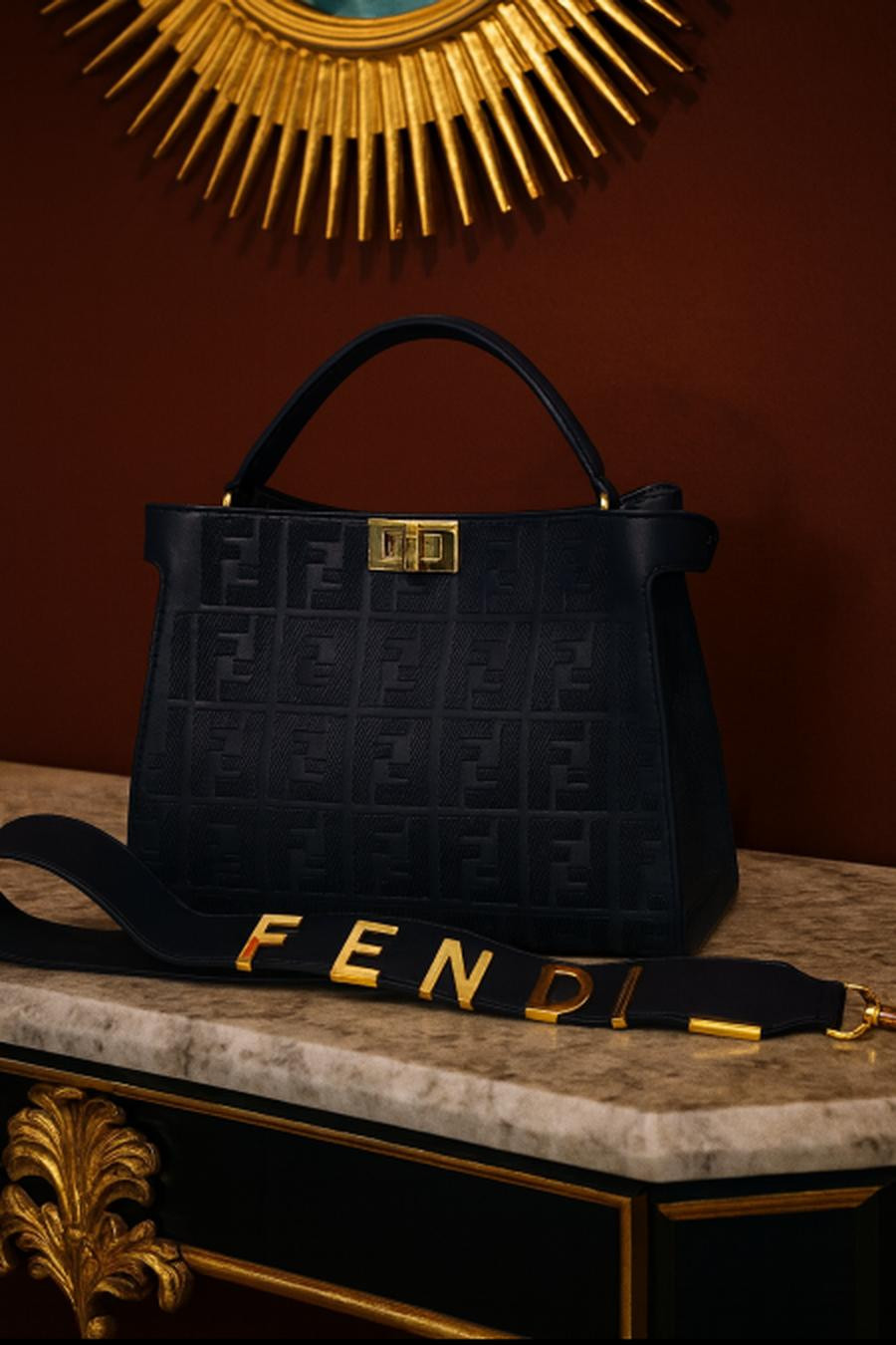 Fendi Medium Size Base 30cm Height 24cm Master Quality