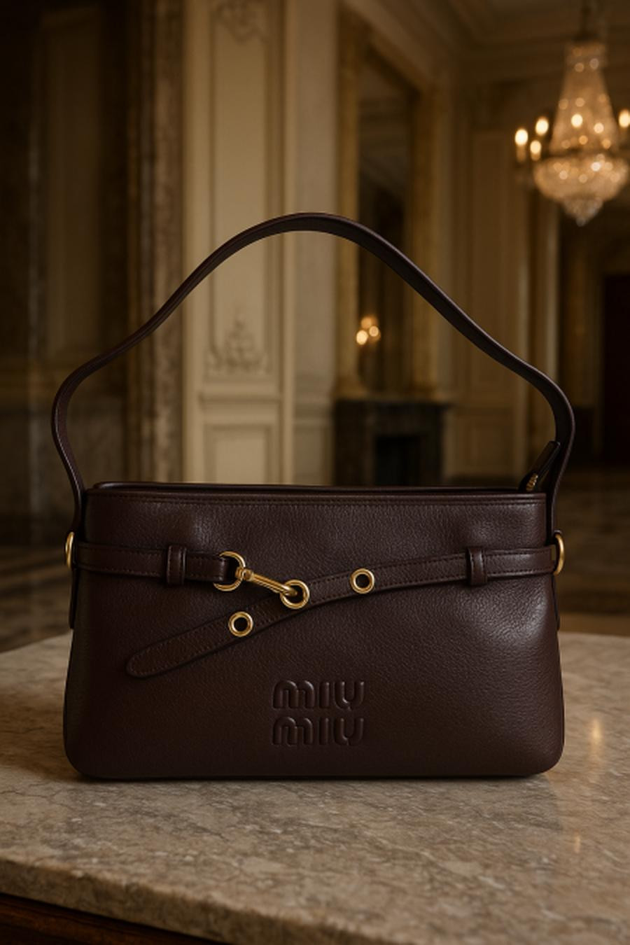 Dark Brown / Leather