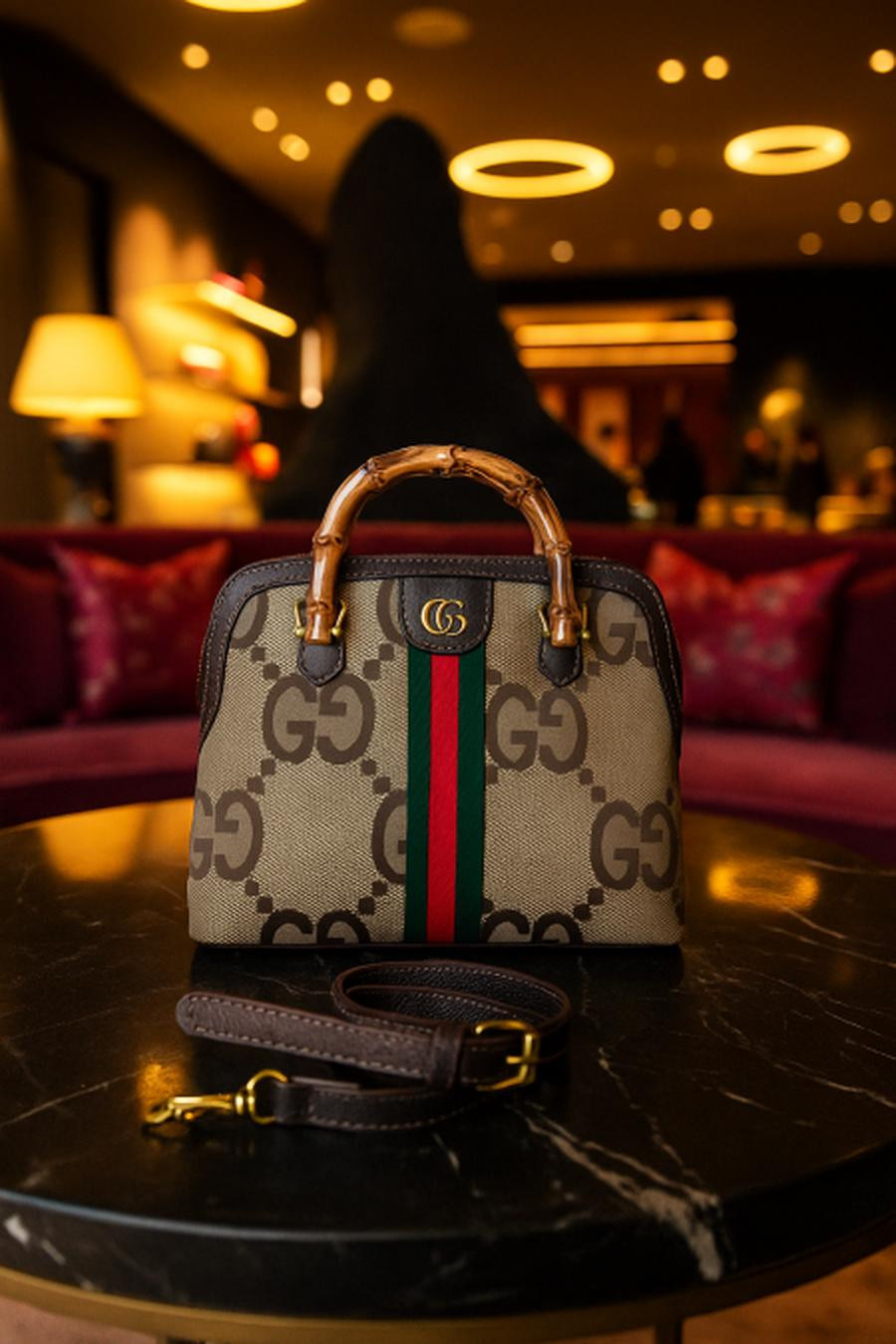 Biege and Brown / Capital Letters