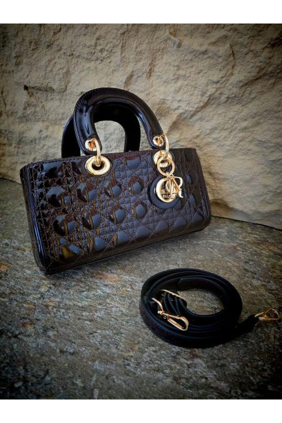 Coffee brown with shine