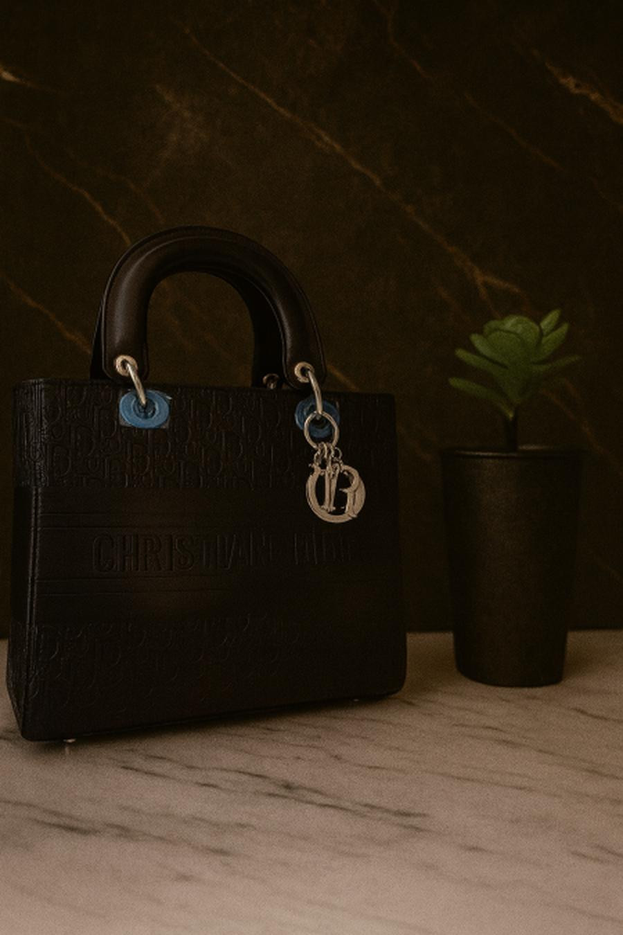 Black hardware silver