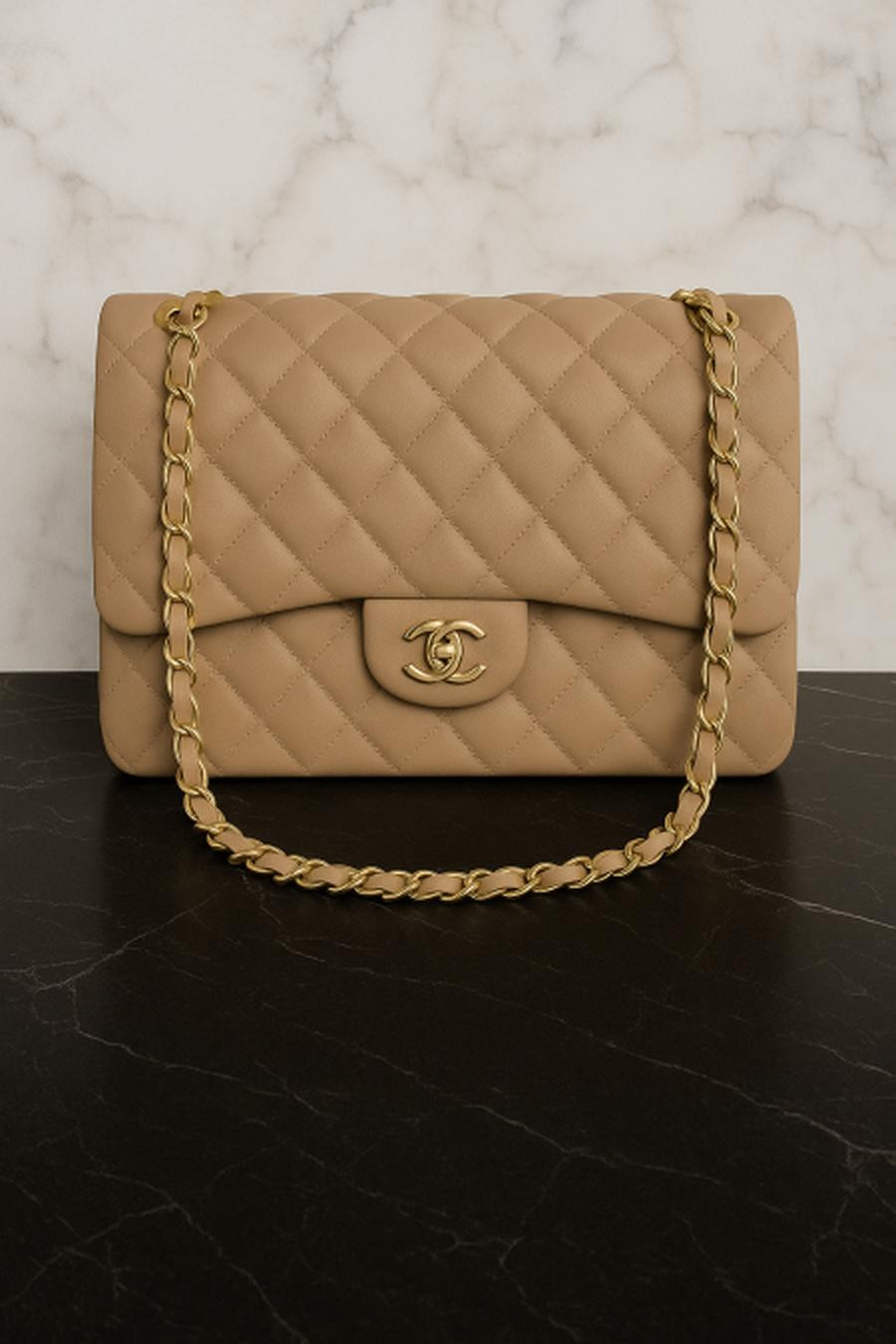 Beige / Hardware Gold